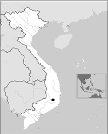 Distribution of Pheretima dalatana